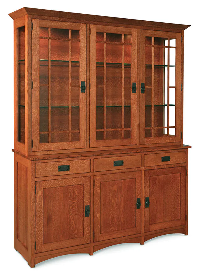 Simply Amish ESPMS-K13/ESPMS-C03B Prairie Mission Closed Hutch, 61.5" Simply Amish ESPMS-K13/ESPMS-C03B Prairie Mission Closed Hutch, 61.5"
