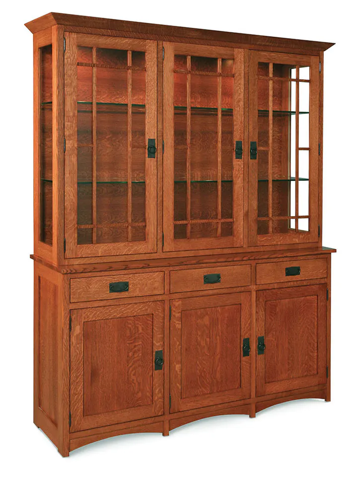 Simply Amish ESPMS-K13/ESPMS-C03B Prairie Mission Closed Hutch, 61.5" Simply Amish ESPMS-K13/ESPMS-C03B Prairie Mission Closed Hutch, 61.5"