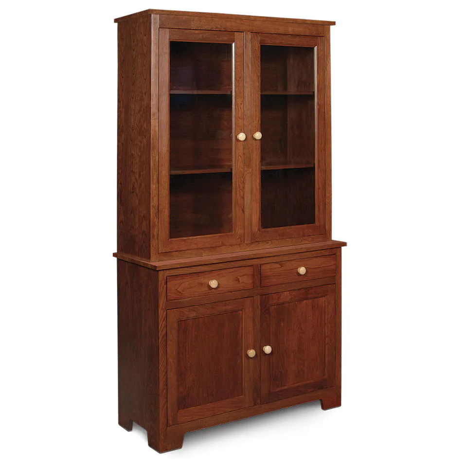 Simply Amish ESSKR-J06/ESSKR-C02B Shaker Closed Hutch, 42″