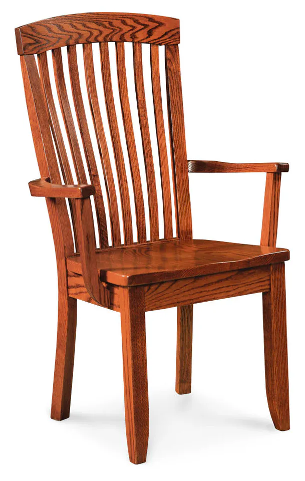 Simply Amish KSJAC-W Justine Arm Chair w/ Wood Seat Simply Amish KSJAC-W Justine Arm Chair w/ Wood Seat