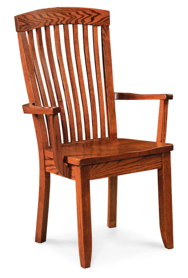 Simply Amish KSJAC-W Justine Arm Chair w/ Wood Seat Simply Amish KSJAC-W Justine Arm Chair w/ Wood Seat