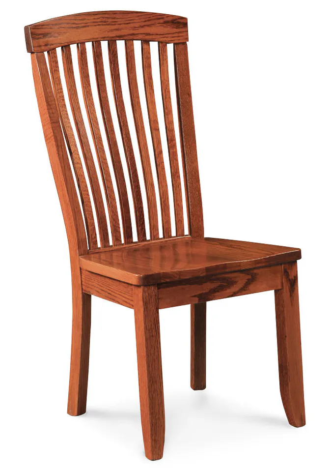 Simply Amish KSJSC-W Justine Side Chair w/ Wood Seat Simply Amish KSJSC-W Justine Side Chair w/ Wood Seat