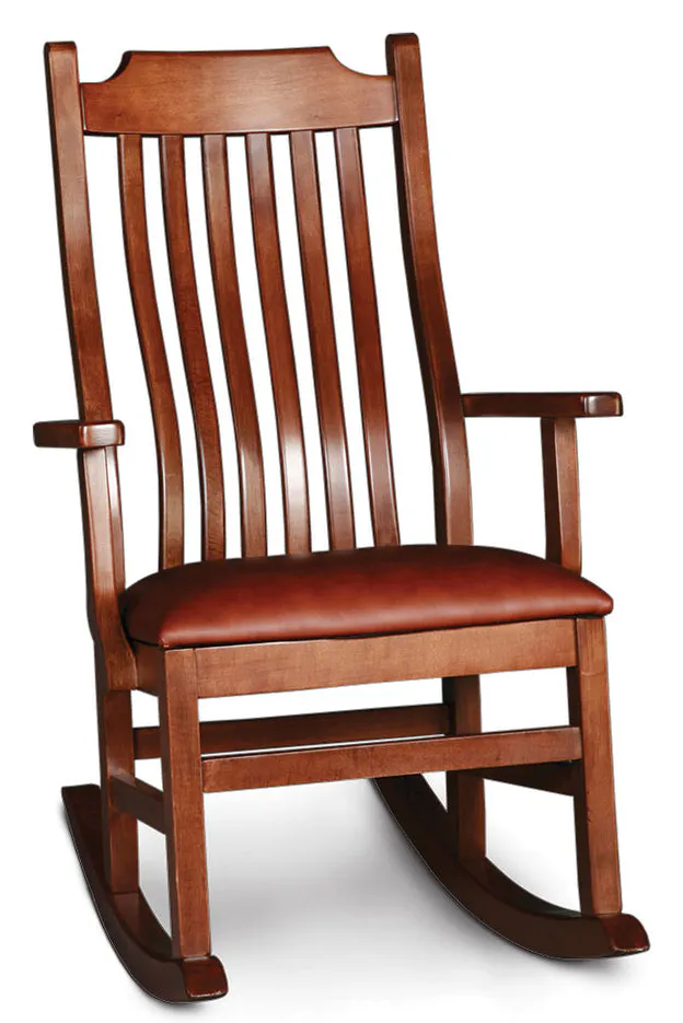 Simply Amish KSUAR-F Urbandale Arm Rocker w/ Fabric Cushion Seat Simply Amish KSUAR-F Urbandale Arm Rocker w/ Fabric Cushion Seat