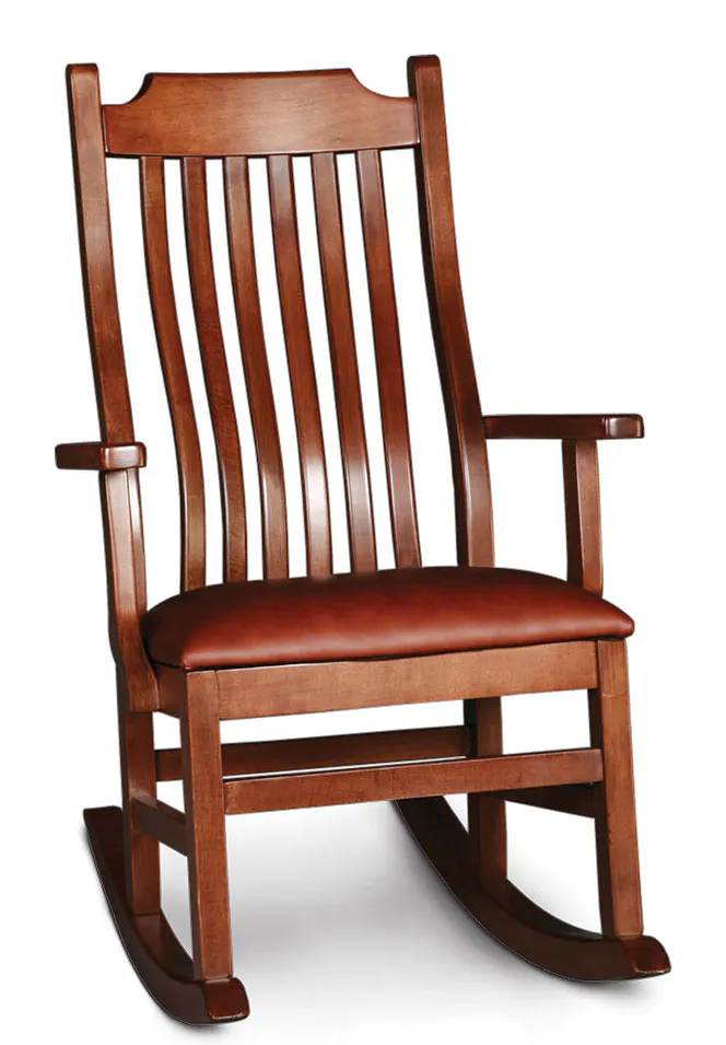Simply Amish KSUAR-F Urbandale Arm Rocker w/ Fabric Cushion Seat Simply Amish KSUAR-F Urbandale Arm Rocker w/ Fabric Cushion Seat