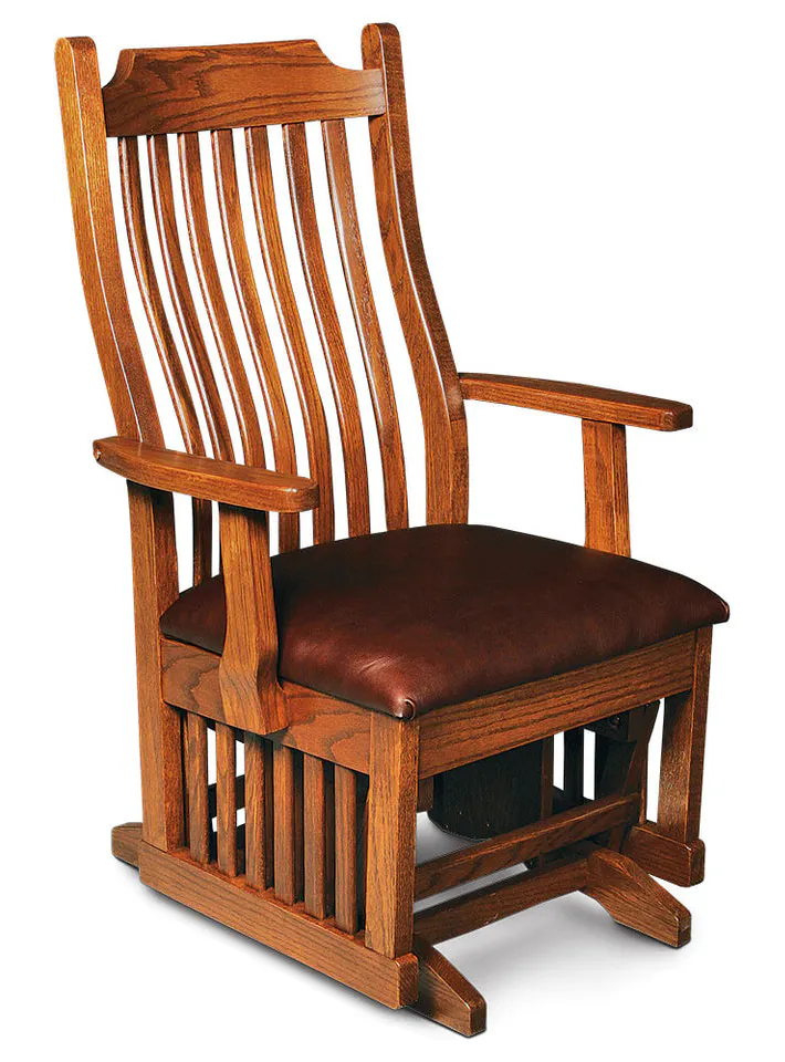 Simply Amish KSUG-W Urbandale Arm Glider w/ Wood Seat Simply Amish KSUG-W Urbandale Arm Glider w/ Wood Seat