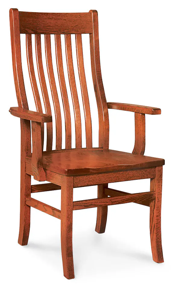 Simply Amish KSUIIAC-F Urbandale II Arm Chair w/ Fabric Cushion Seat Simply Amish KSUIIAC-F Urbandale II Arm Chair w/ Fabric Cushion Seat