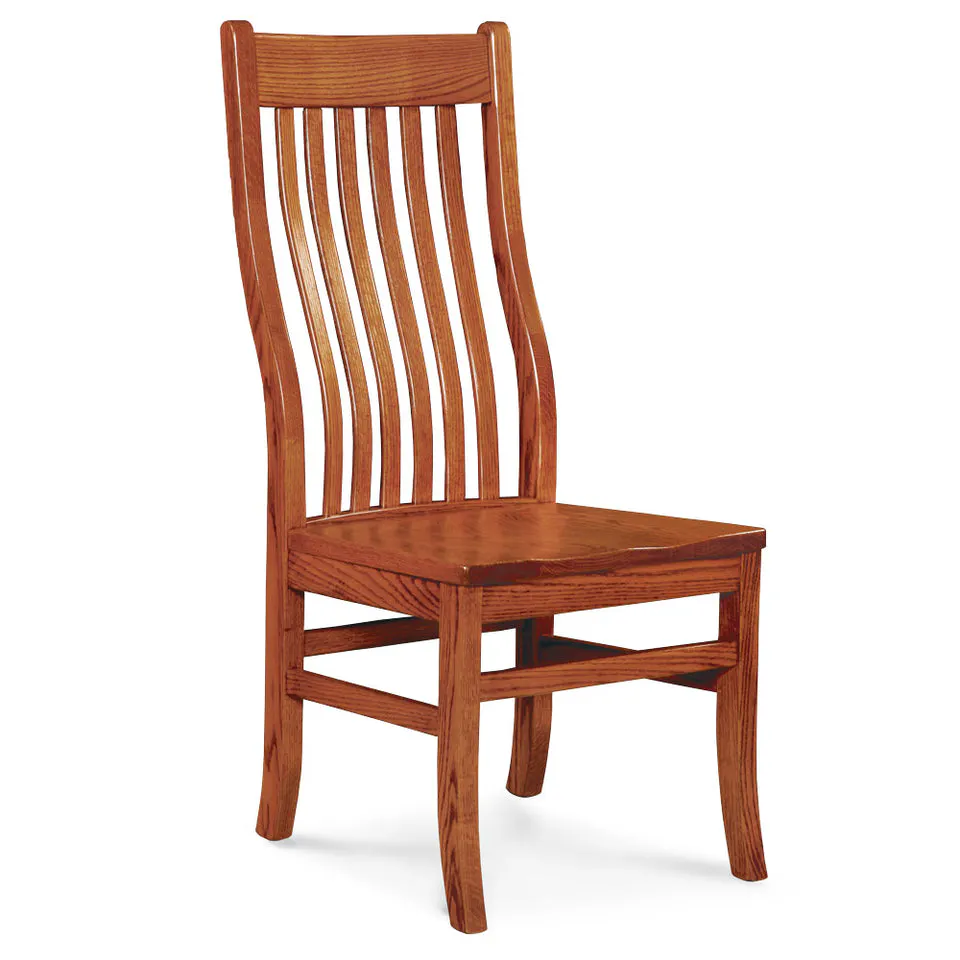Simply Amish KSUIISC-L Urbandale II Side Chair w/ Leather Cushion Seat