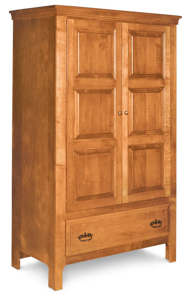Simply Amish LC510C Pantry Cabinet - Features four adjustable shelves Simply Amish LC510C Pantry Cabinet - Features four adjustable shelves