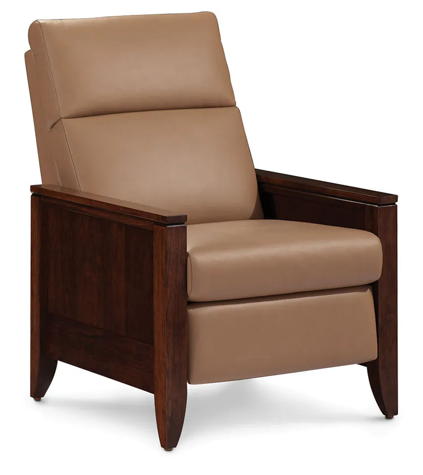 Simply Amish LCJUS-06-F Justine Recliner, Standard w/ Fabric Cushions Simply Amish LCJUS-06-F Justine Recliner, Standard w/ Fabric Cushions