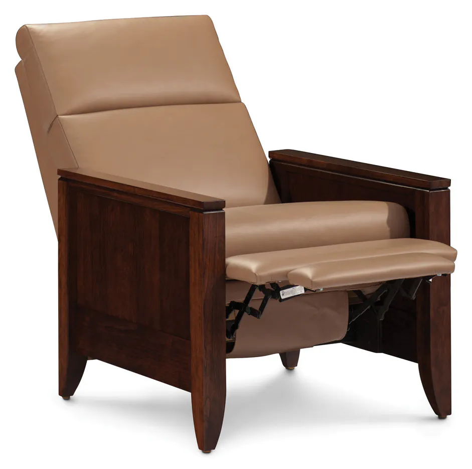 Simply Amish LCJUS-06-F Justine Recliner, Standard w/ Fabric Cushions Simply Amish LCJUS-06-F Justine Recliner, Standard w/ Fabric Cushions