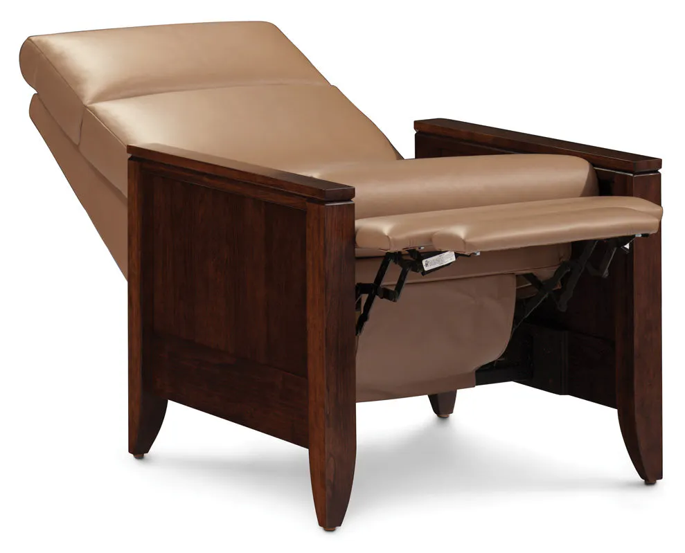 Simply Amish LCJUS-06-F Justine Recliner, Standard w/ Fabric Cushions Simply Amish LCJUS-06-F Justine Recliner, Standard w/ Fabric Cushions