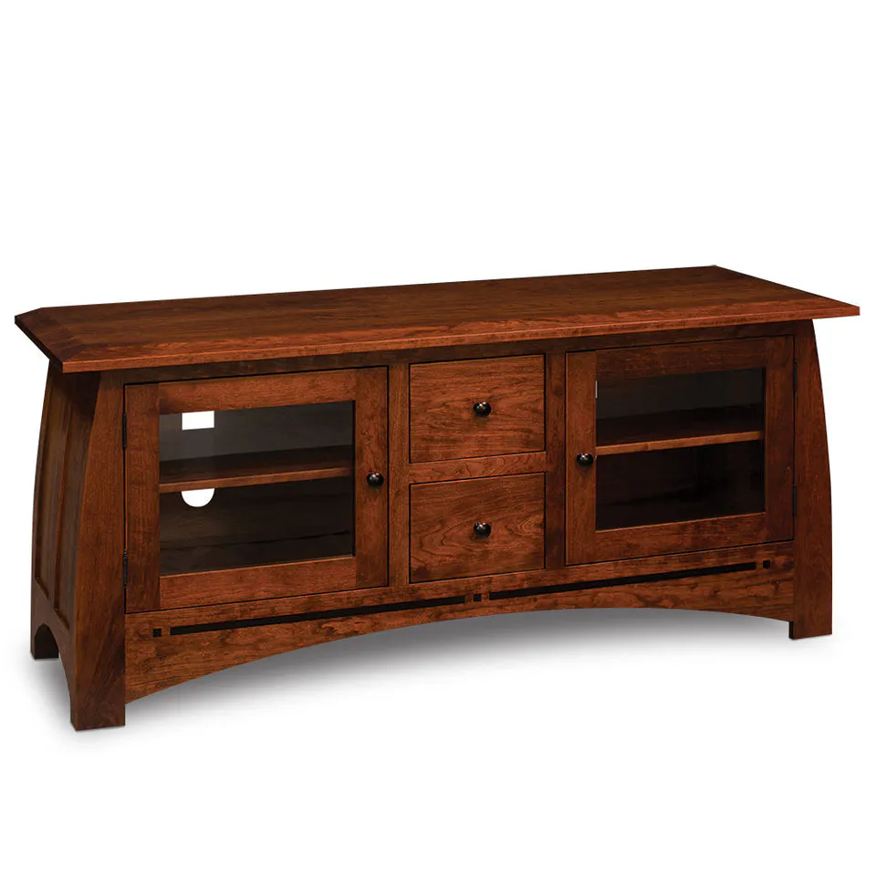 Simply Amish LEASP-A34E Aspen TV Console with Inlay