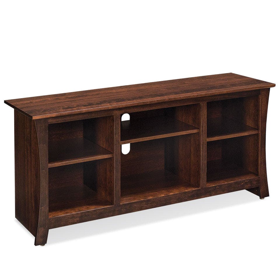 Simply Amish LEGAR-C43E Garrett TV Console with No Doors, 72″