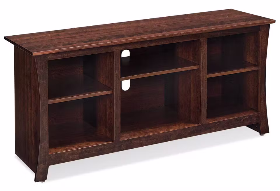 Simply Amish LEGAR-C43B Garrett TV Console with No Doors, 54" Simply Amish LEGAR-C43B Garrett TV Console with No Doors, 54"