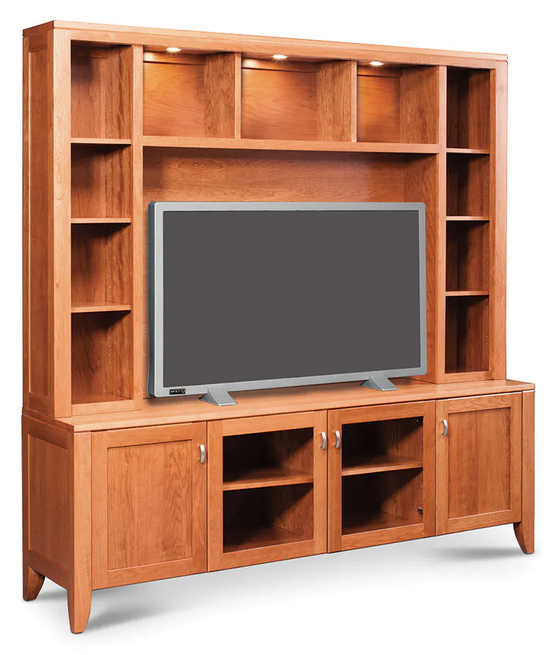Simply Amish LEJUS-E32D Justine Deluxe Entertainment Center, Base Only Simply Amish LEJUS-E32D Justine Deluxe Entertainment Center, Base Only