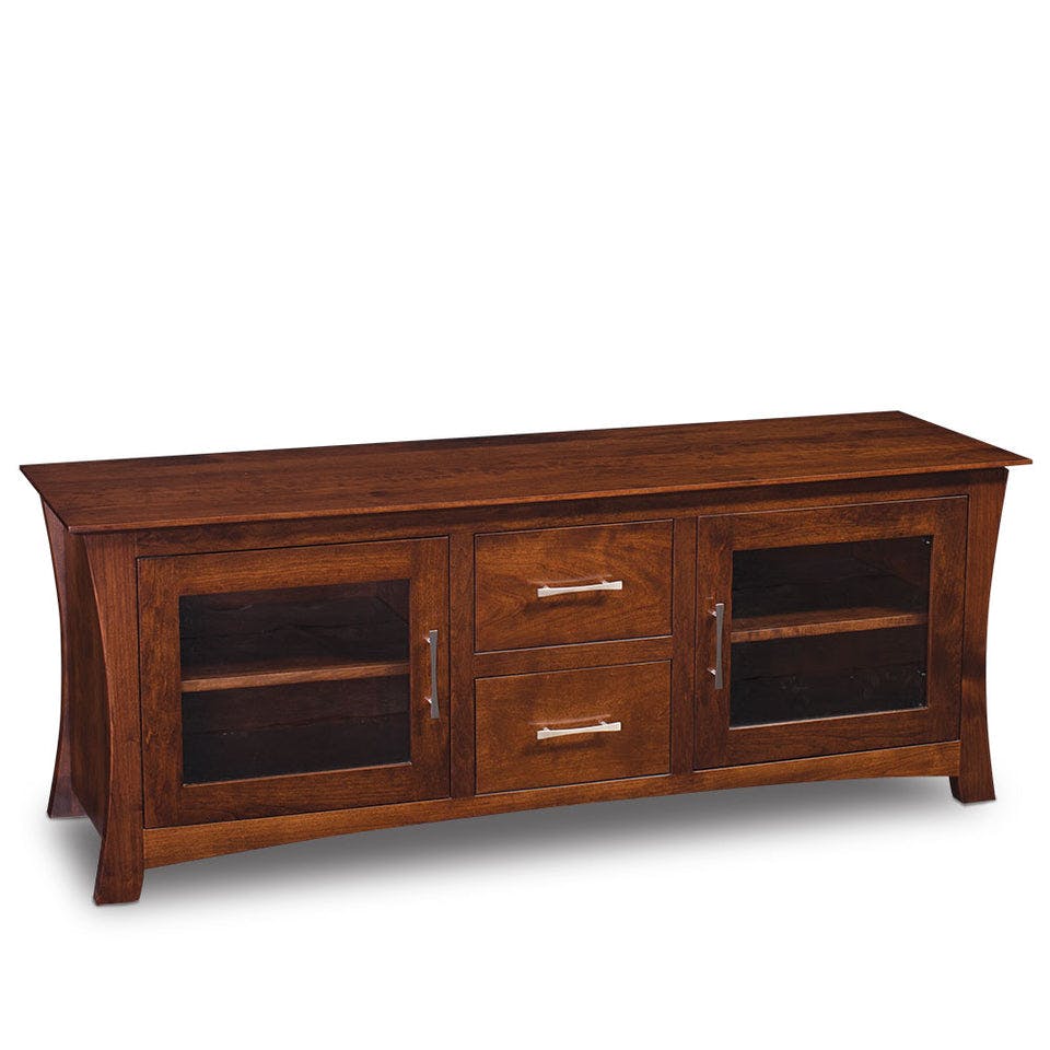 Simply Amish LELFT-A34C Loft TV Console, 62″