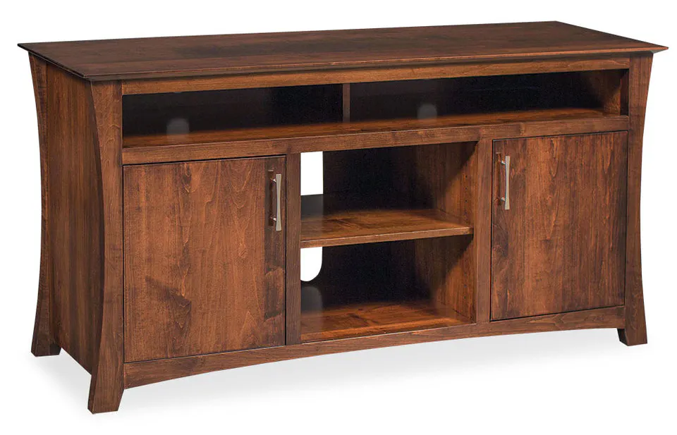 Simply Amish LELFT-L40B Loft TV Stand with Soundbar Shelf, 56" Simply Amish LELFT-L40B Loft TV Stand with Soundbar Shelf, 56"