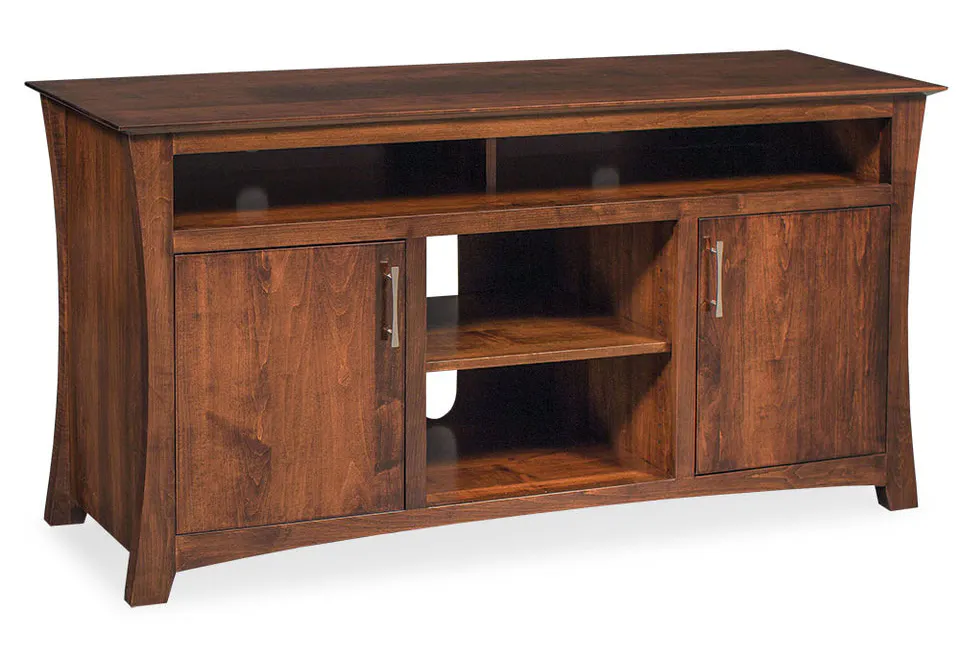 Simply Amish LELFT-L40B Loft TV Stand with Soundbar Shelf, 56" Simply Amish LELFT-L40B Loft TV Stand with Soundbar Shelf, 56"