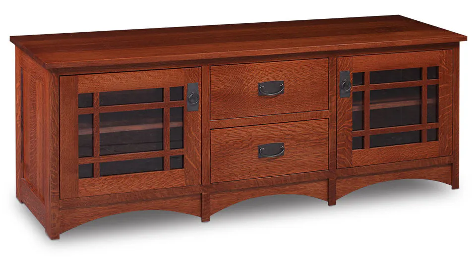 Simply Amish LEPMS-A34C Prairie Mission TV Console, 62" Simply Amish LEPMS-A34C Prairie Mission TV Console, 62"