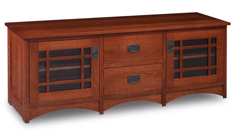 Simply Amish LEPMS-A34C Prairie Mission TV Console, 62" Simply Amish LEPMS-A34C Prairie Mission TV Console, 62"