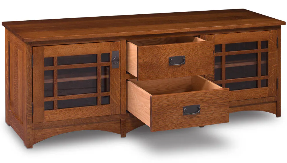 Simply Amish LEPMS-A34C Prairie Mission TV Console, 62" Simply Amish LEPMS-A34C Prairie Mission TV Console, 62"