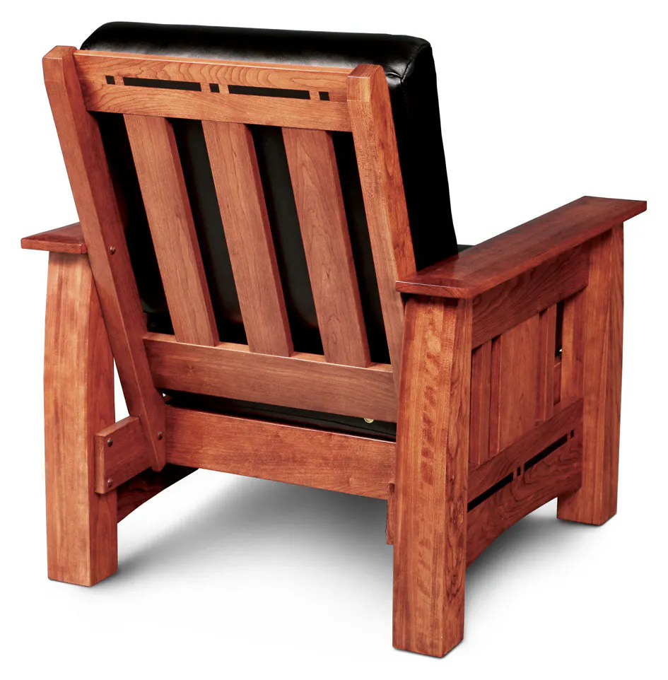 Simply Amish LFAC102-L Aspen Easy Chair with Inlay Simply Amish LFAC102-L Aspen Easy Chair with Inlay