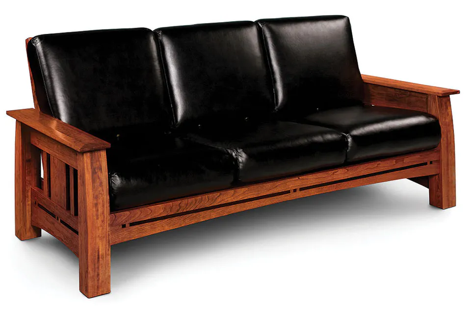 Simply Amish AJARS-L Aspen Sofa with Inlay Simply Amish AJARS-L Aspen Sofa with Inlay