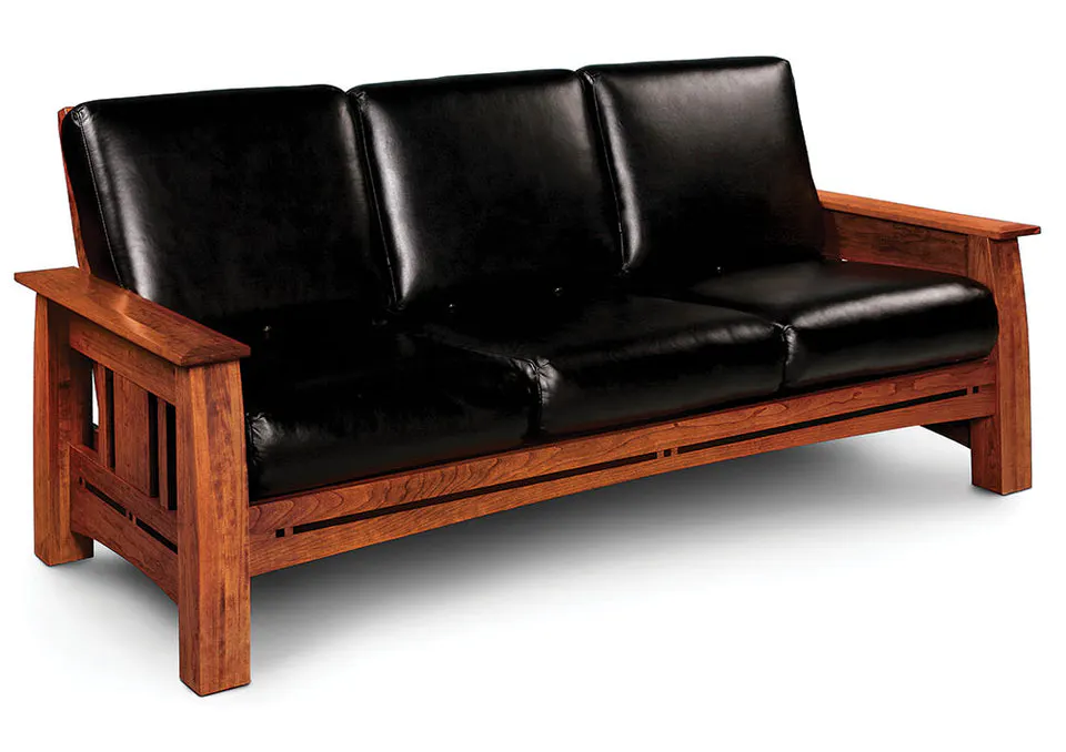 Simply Amish AJARS-L Aspen Sofa with Inlay Simply Amish AJARS-L Aspen Sofa with Inlay