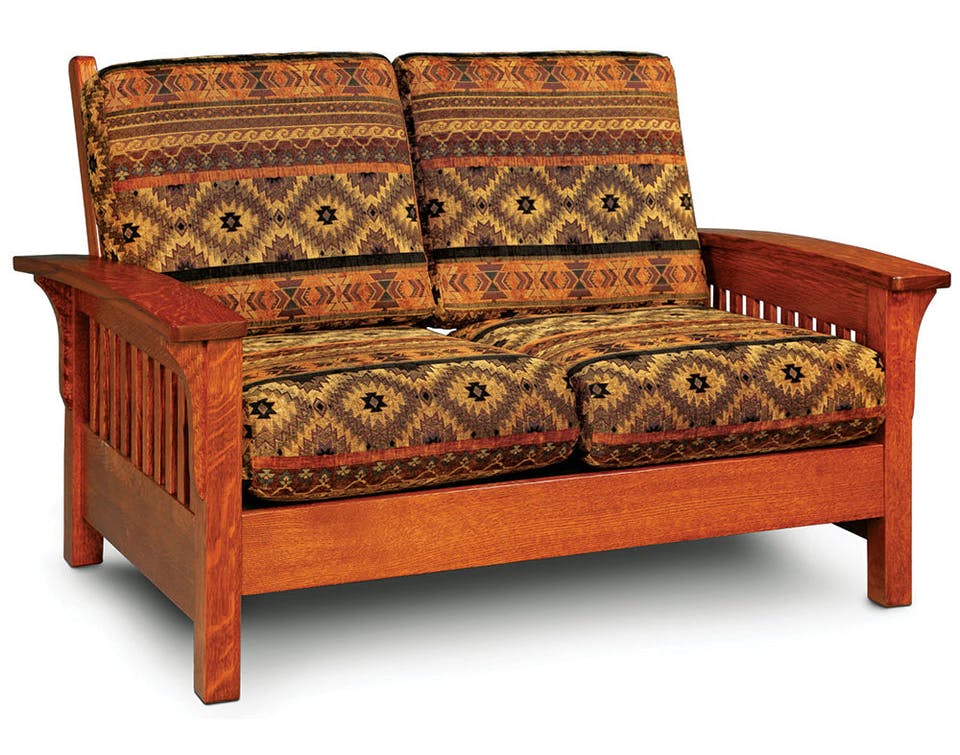 Simply Amish LFGL101-L Grand Rapids LoveSeat, Standard Simply Amish LFGL101-L Grand Rapids LoveSeat, Standard