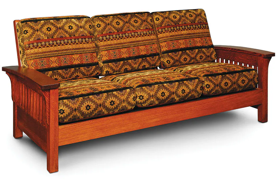 Simply Amish LFGS100-F Grand Rapids Sofa, Standard Simply Amish LFGS100-F Grand Rapids Sofa, Standard
