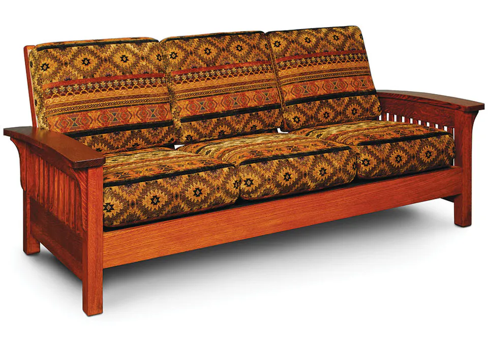 Simply Amish LFGS100-F Grand Rapids Sofa, Standard Simply Amish LFGS100-F Grand Rapids Sofa, Standard