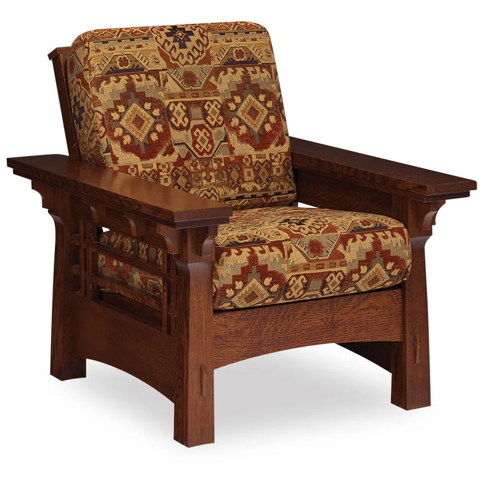 Simply Amish LFMAC102-F MaKayla Easy Chair w/ Fabric Cushions Simply Amish LFMAC102-F MaKayla Easy Chair w/ Fabric Cushions