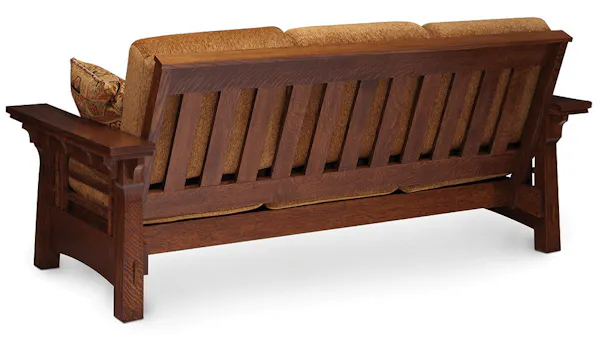 Simply Amish LFMAL101-L MaKayla LoveSeat w/ Leather Cushions Simply Amish LFMAL101-L MaKayla LoveSeat w/ Leather Cushions