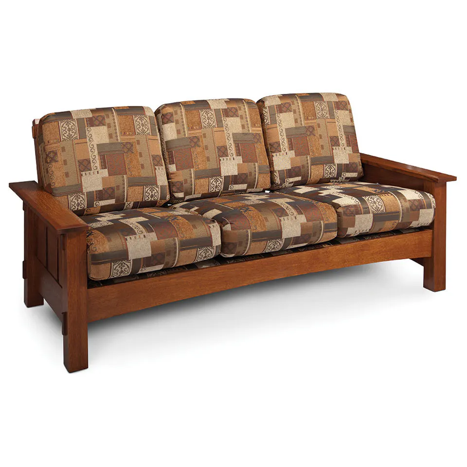 Simply Amish LFMCS100-F McCoy Sofa w/ Fabric Cushions