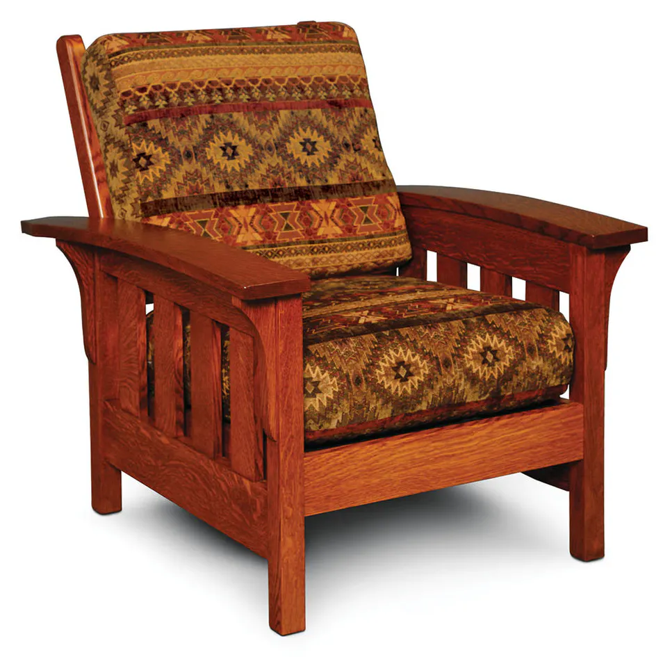 Simply Amish LFMOC102-F Morris Easy Chair w/ Fabric Cushions Simply Amish LFMOC102-F Morris Easy Chair w/ Fabric Cushions