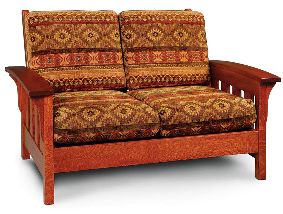 Simply Amish LFMOL101-F Morris LoveSeat w/ Fabric Cushions Simply Amish LFMOL101-F Morris LoveSeat w/ Fabric Cushions
