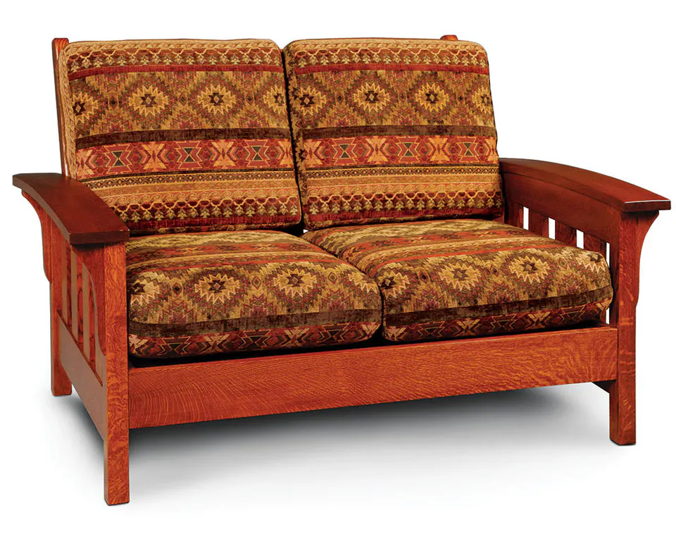 Simply Amish LFMOL101-F Morris LoveSeat w/ Fabric Cushions Simply Amish LFMOL101-F Morris LoveSeat w/ Fabric Cushions