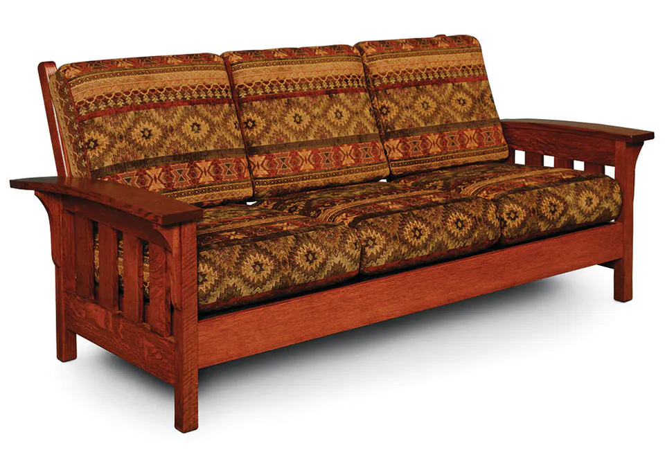 Simply Amish LFMOS100-F Morris Sofa w/ Fabric Cushions Simply Amish LFMOS100-F Morris Sofa w/ Fabric Cushions