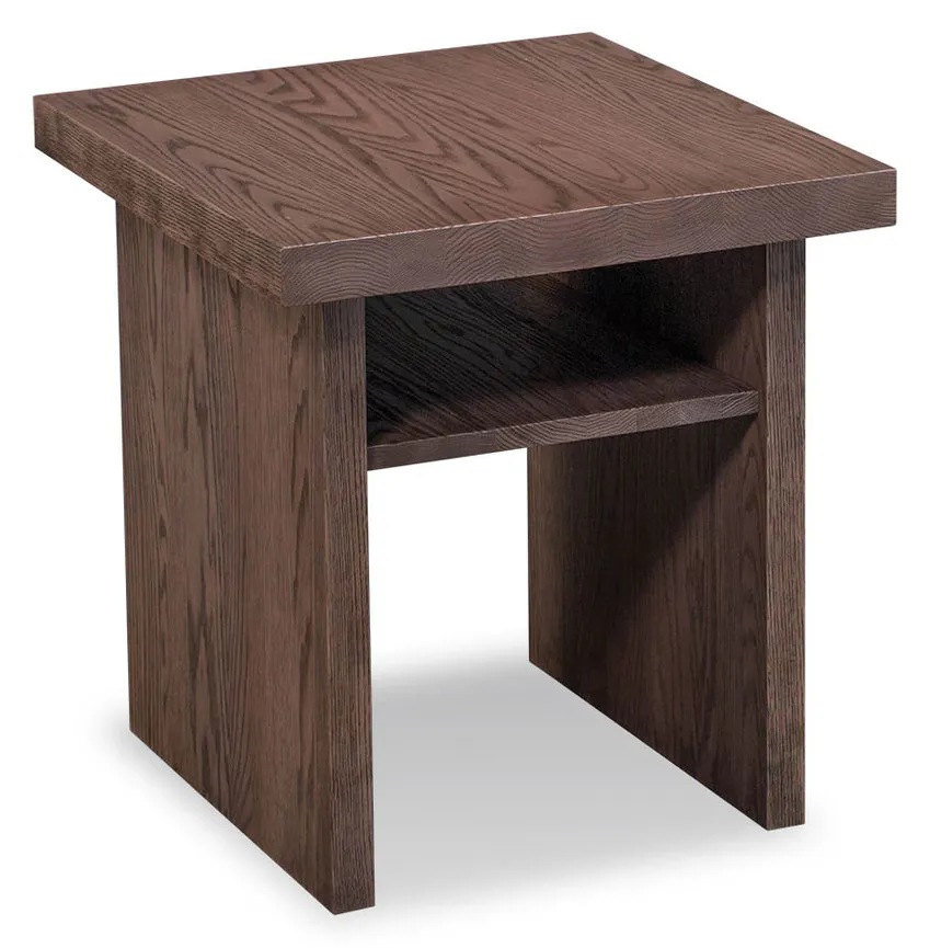 Simply Amish LOABR-34A4A Auburn Bay End Table with Shelf Simply Amish LOABR-34A4A Auburn Bay End Table with Shelf