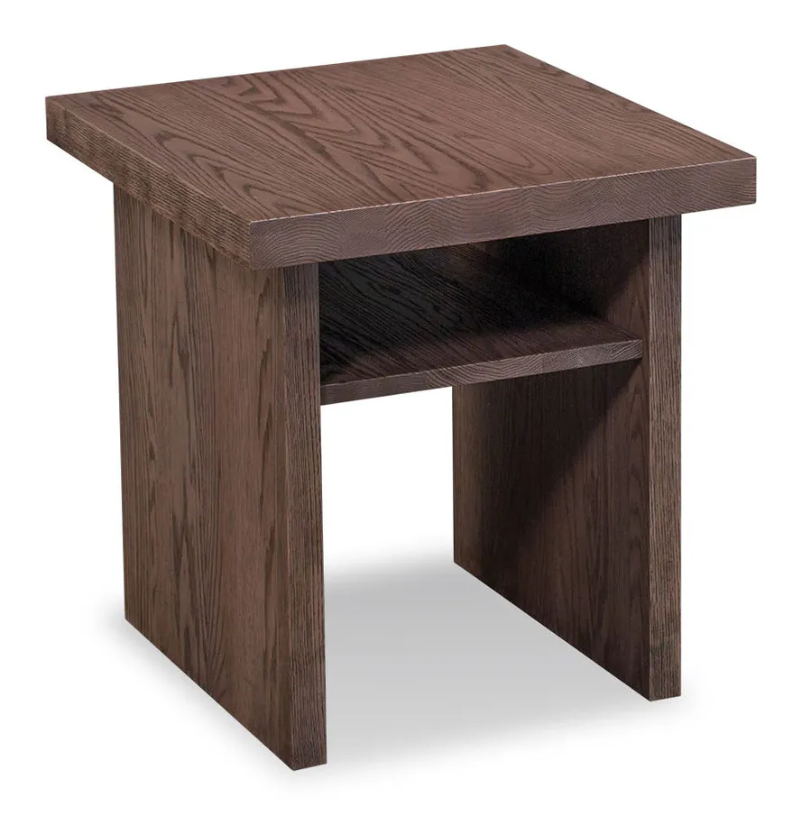 Simply Amish LOABR-34A4A Auburn Bay End Table with Shelf Simply Amish LOABR-34A4A Auburn Bay End Table with Shelf