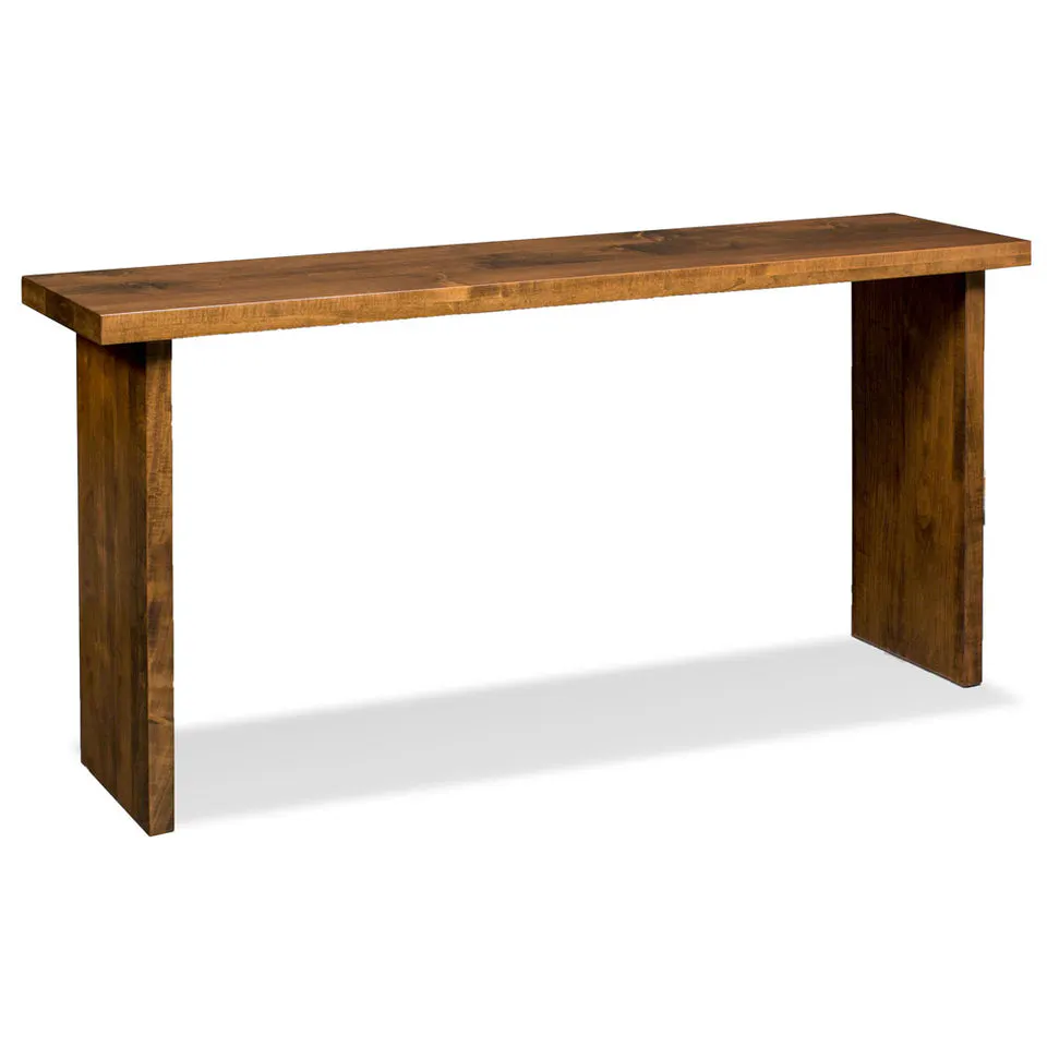 Simply Amish LOABR-39C4A Auburn Bay Console Bar Table, 72″