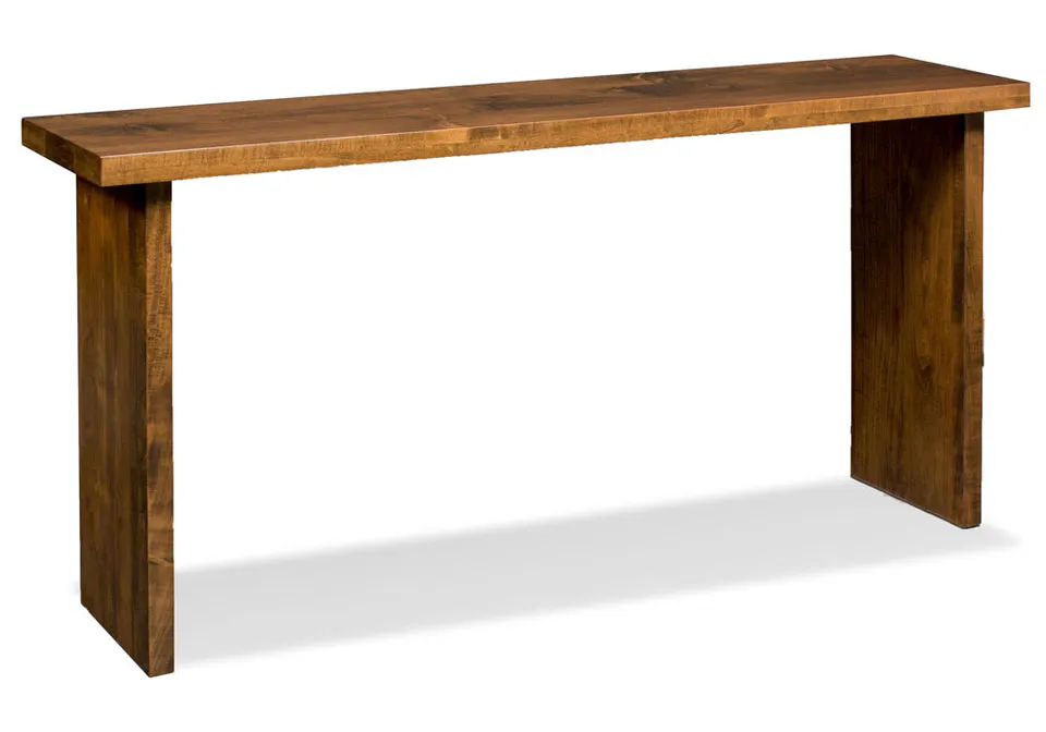 Simply Amish LOABR-39C4A Auburn Bay Console Bar Table, 72" Simply Amish LOABR-39C4A Auburn Bay Console Bar Table, 72"