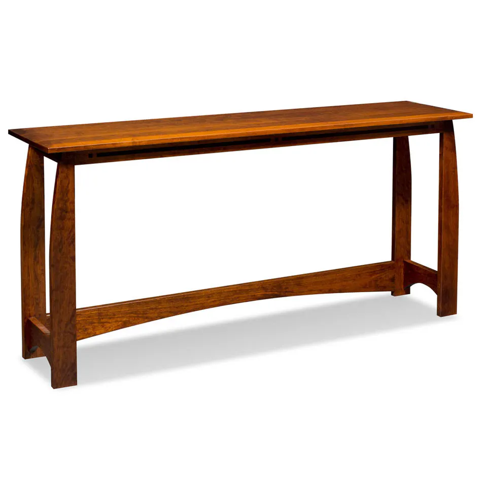 Simply Amish LOASP-39C4A Aspen Console Bar Table, 72″