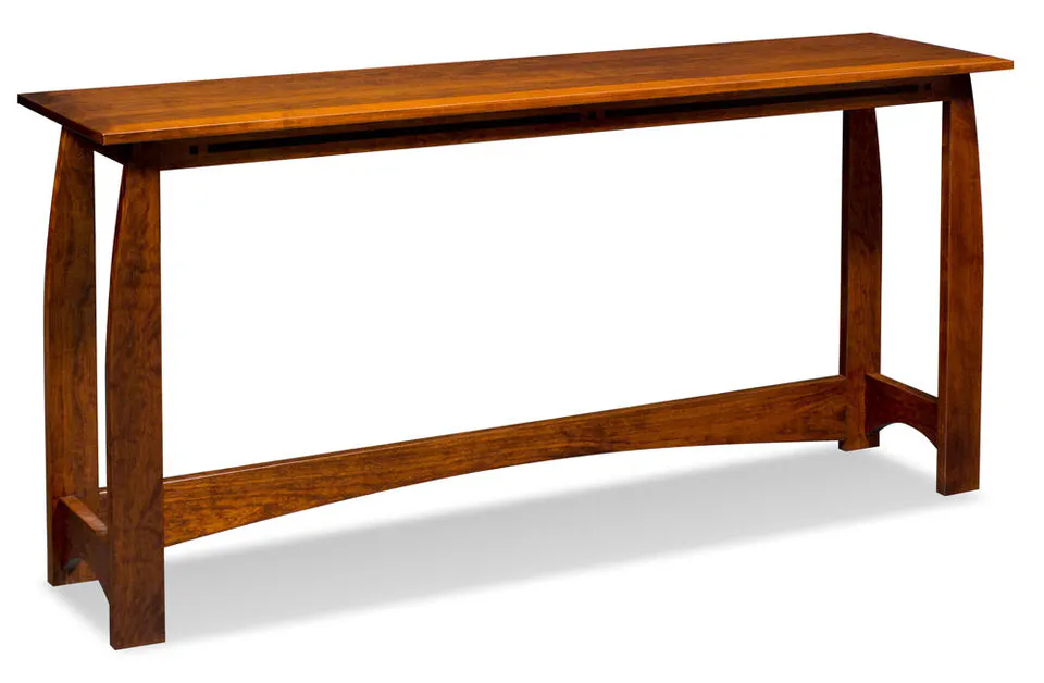 Simply Amish LOASP-39C4A Aspen Console Bar Table, 72" Simply Amish LOASP-39C4A Aspen Console Bar Table, 72"