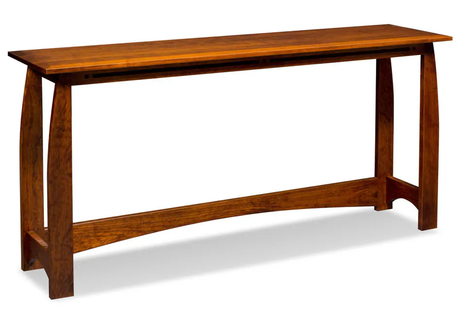Simply Amish LOASP-39C4A Aspen Console Bar Table, 72" Simply Amish LOASP-39C4A Aspen Console Bar Table, 72"