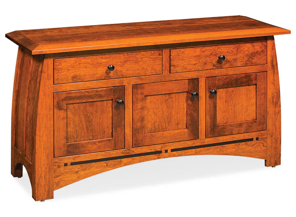 Simply Amish LOASP-40A-2A Aspen Console Cabinet with Inlay Simply Amish LOASP-40A-2A Aspen Console Cabinet with Inlay