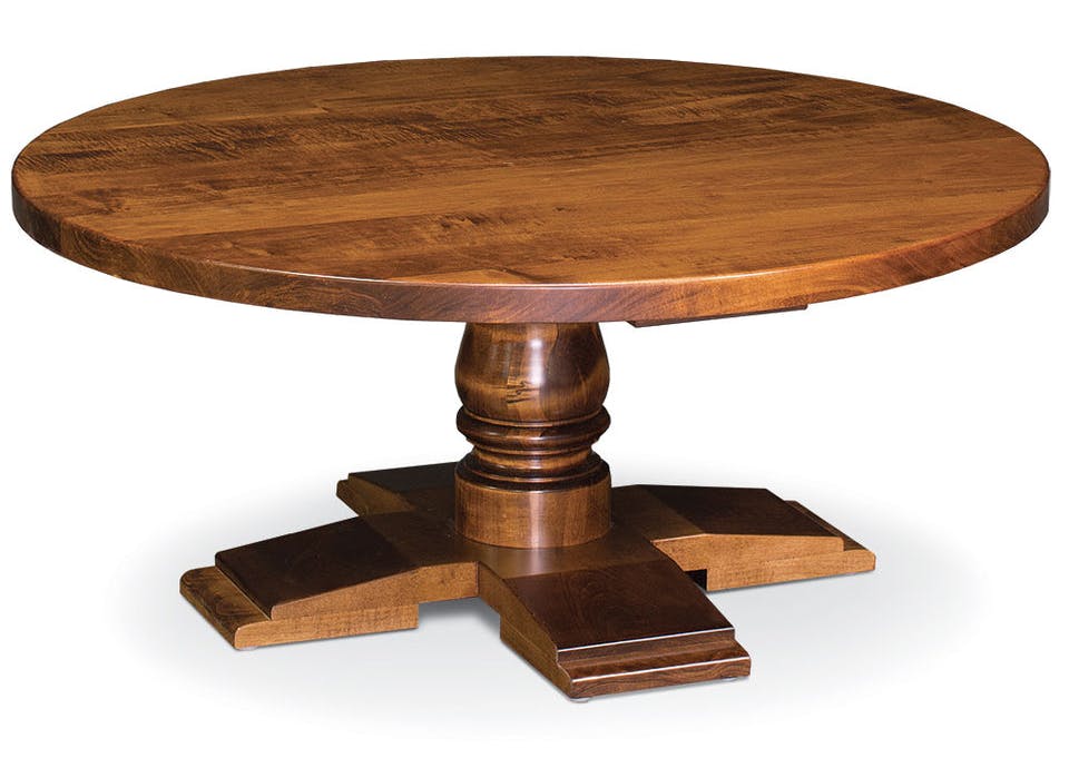 Simply Amish LOCHS-02I0 Charleston Round Coffee Table, 42" Simply Amish LOCHS-02I0 Charleston Round Coffee Table, 42"