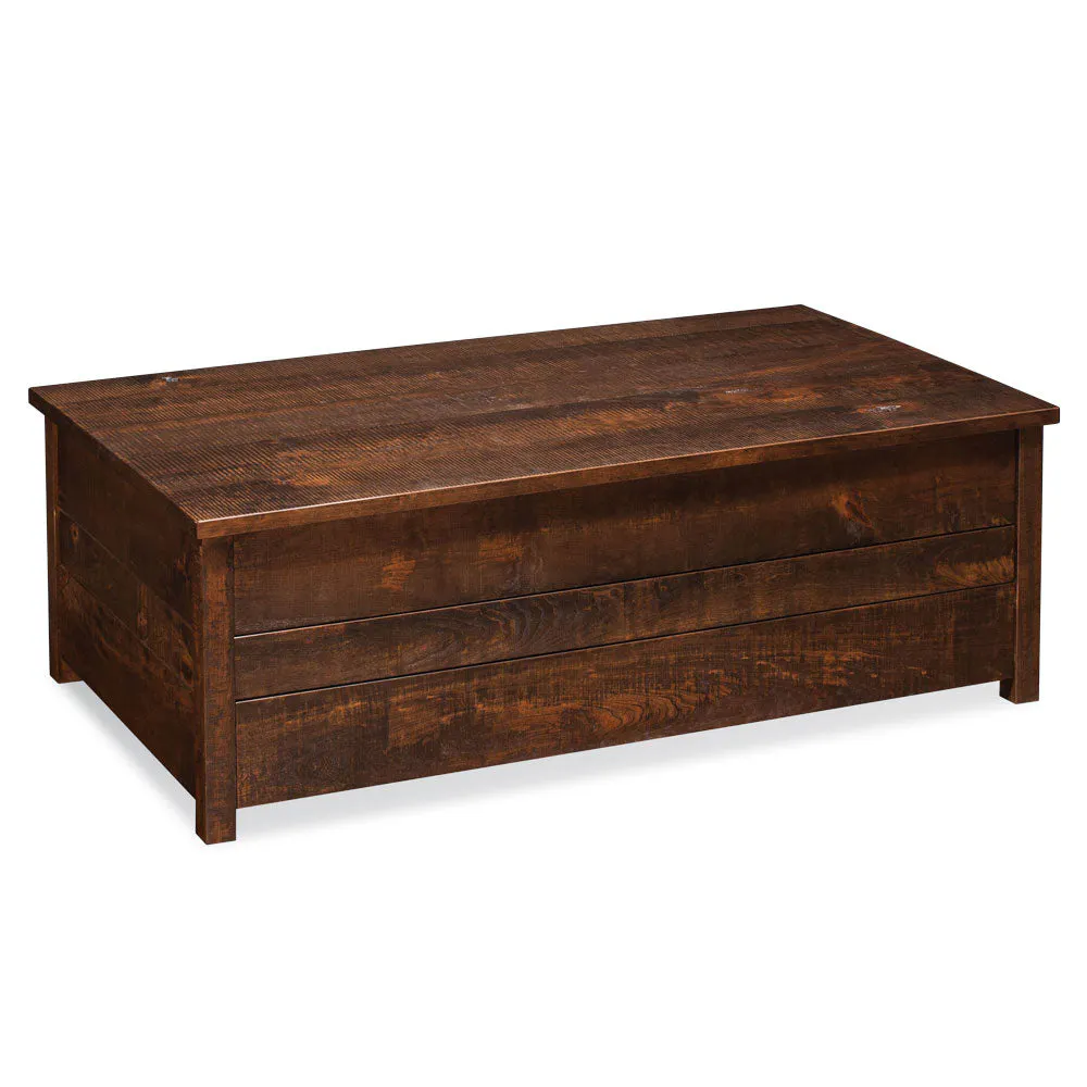Simply Amish LOGRE-25C4A  Living Room Greenville Incognito Coffee Table