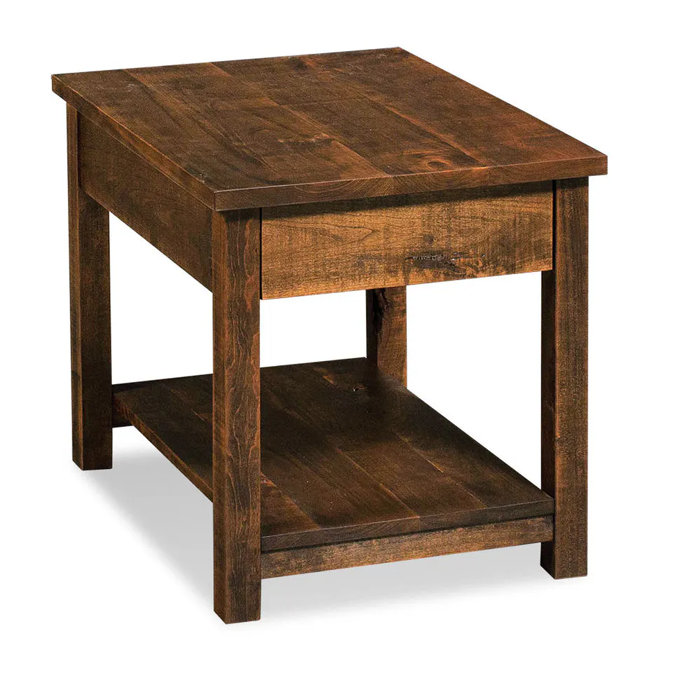 Simply Amish LOINC-28A4A Incognito End Table, 20″