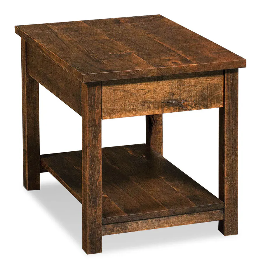 Simply Amish LOINC-28A4A Incognito End Table, 20" Simply Amish LOINC-28A4A Incognito End Table, 20"